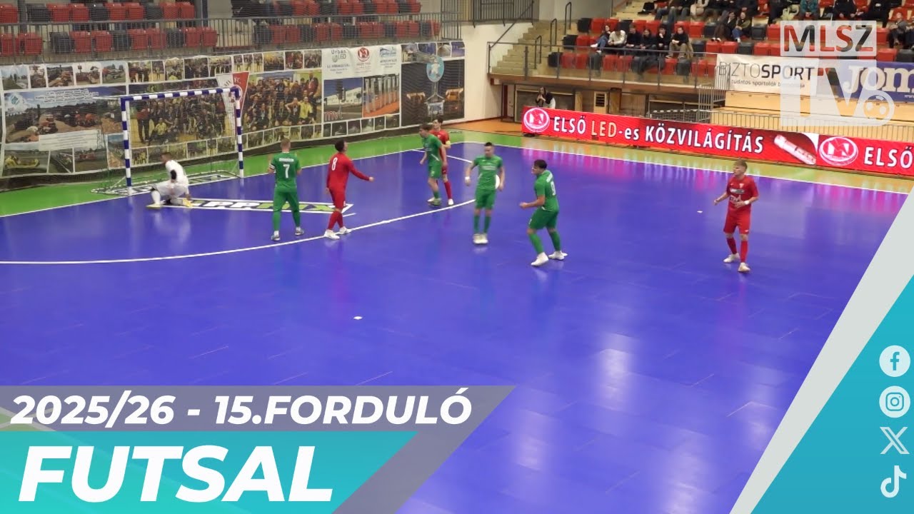 MVFC Beretty&oacute;&uacute;jfalu &ndash; Ny&iacute;rb&aacute;tor B-KER&Eacute;P | 1-2 | F&eacute;rfi Futsal NB I | 15. fordul&oacute; | MLSZTV