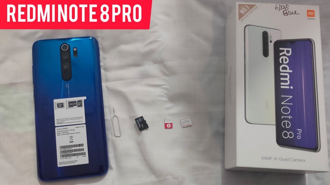 Redmi note 8 Pro; Как установить 2 SIM-карты и SD-карту в Xiaomi Note 8 pro