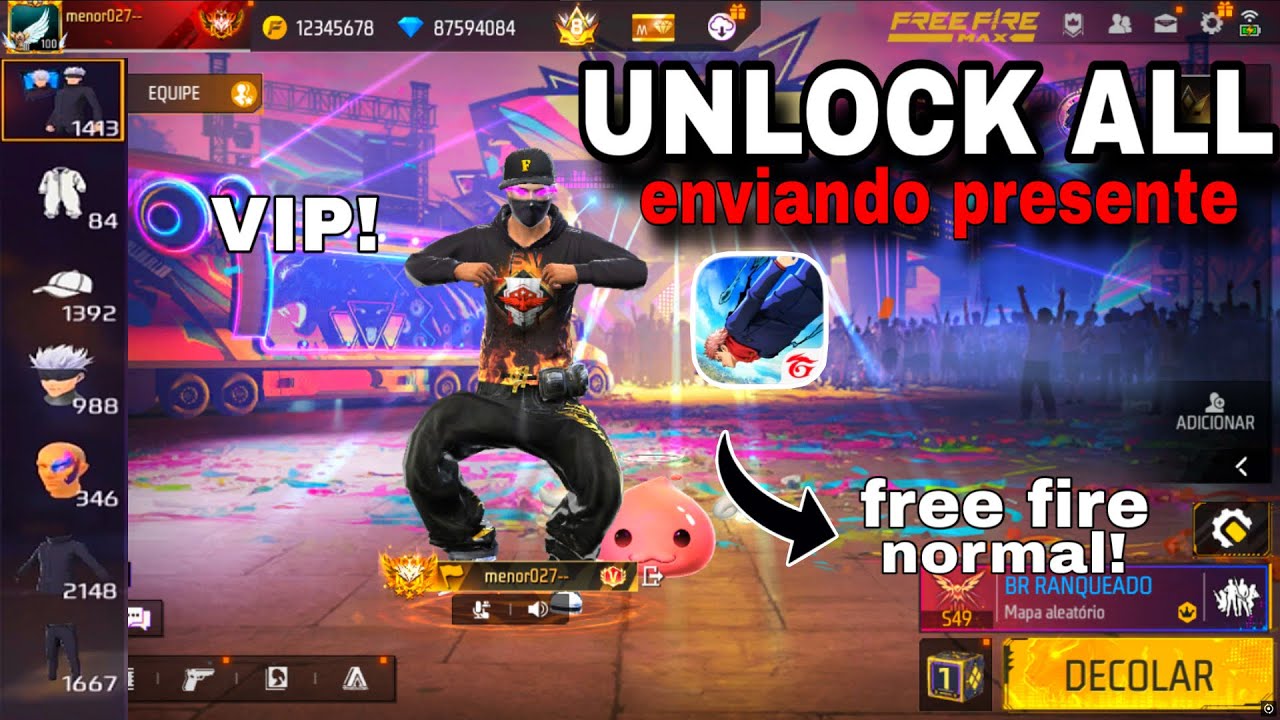 HOW TO UNLOCK ALL FREE FIRE SKINS COMPLETELY FREE - NEW UPDATED UNLOCK ALL METHOD - SEND 🎁