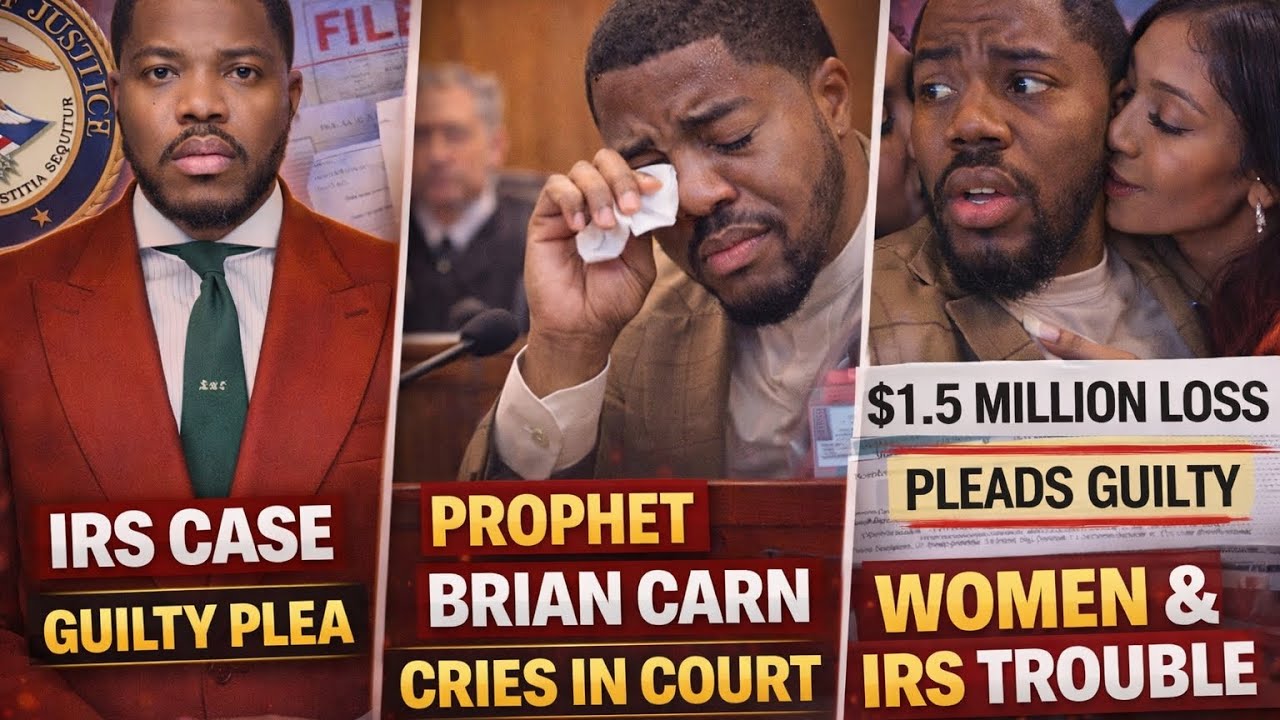 Prophet Brian Carn.... Why YOU MAD???? IRS Guilty Plea, Receipts & Church Silence