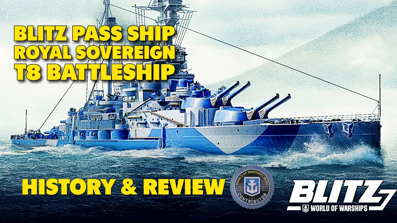 Корабль из Блиц-пропуска: линкор &laquo;Королевский суверен&raquo; 8-го уровня | World of Warships Blitz