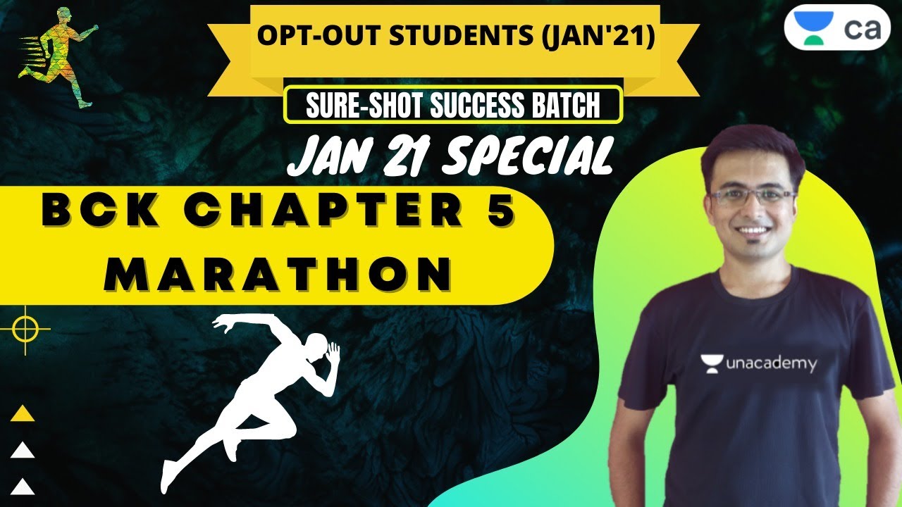 JAN 21 Special | BCK Chapter 5 Marathon | CA Foundation Economics | Akhilesh Daga