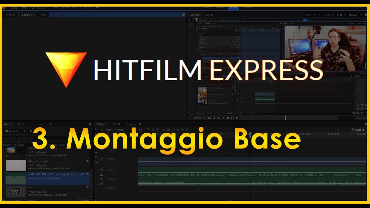 CORSO HITFILM EXPRESS: Montaggio base