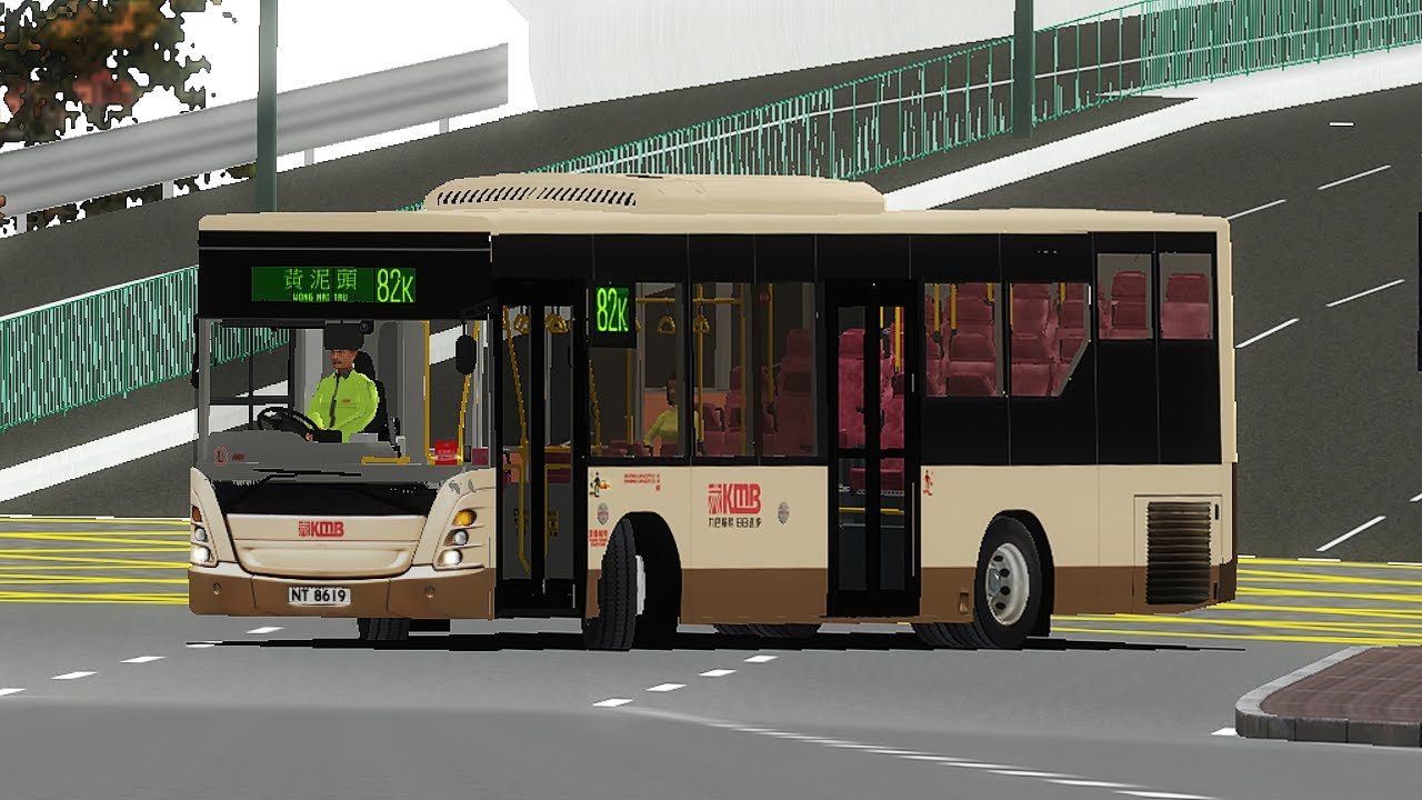 [OMSI 2] (Gorba牌) Map 83K V4 KMB Route 82K 美林→黃泥頭｜Scania K230UB 10.6m ASB1 NT8619