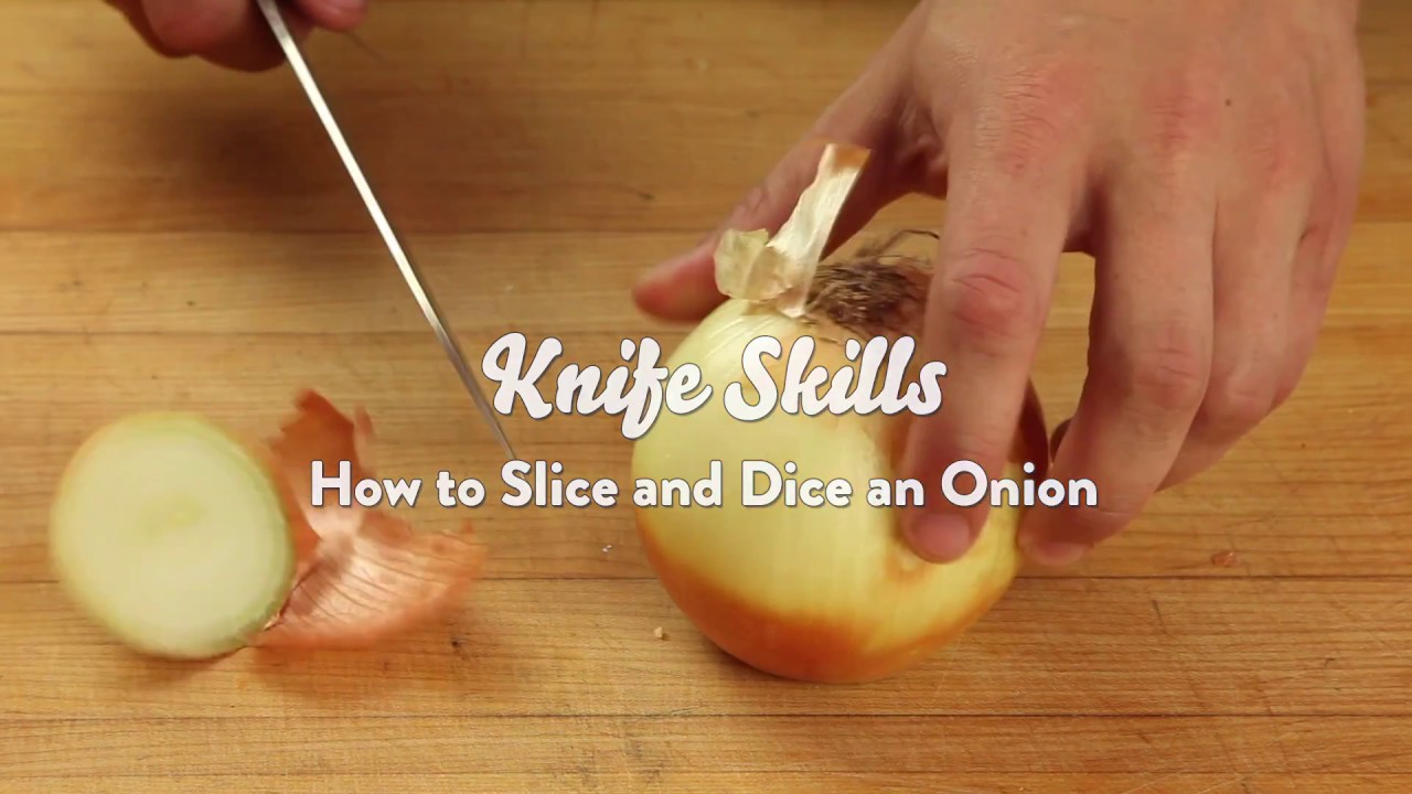 Knife Skills: How to Slice and Dice an Onion