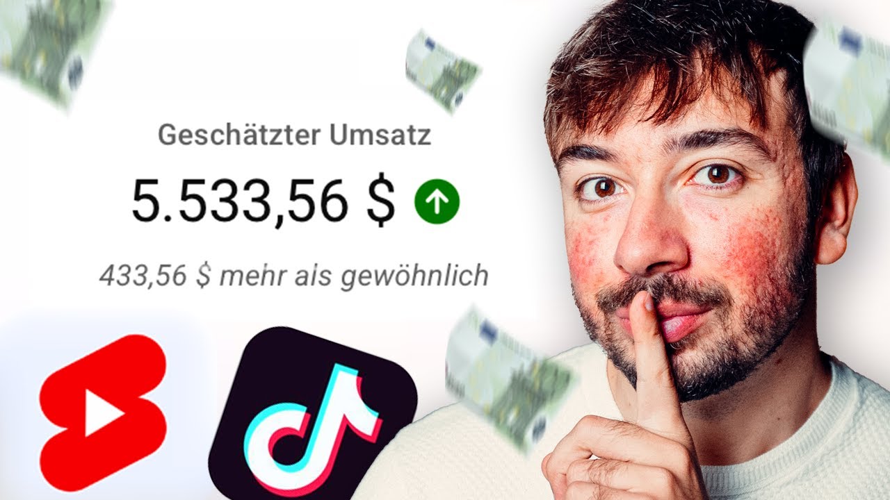 Ich habe 30 Tage anonyme Tiktoks gepostet & __€ verdient | Side Hustle Selbstexperiment