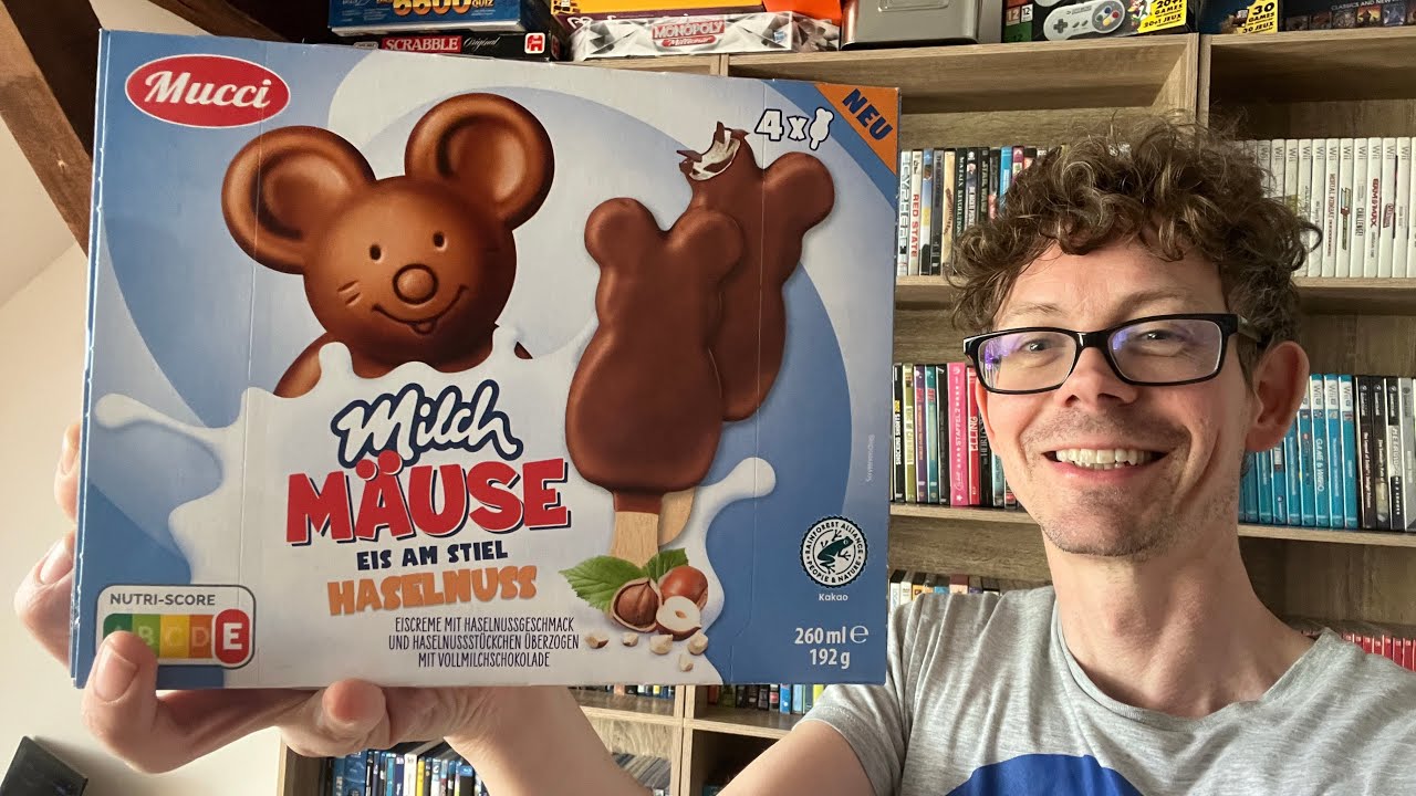 Milchmäuse Eis am Stiel Haselnuss von Aldi im Test!