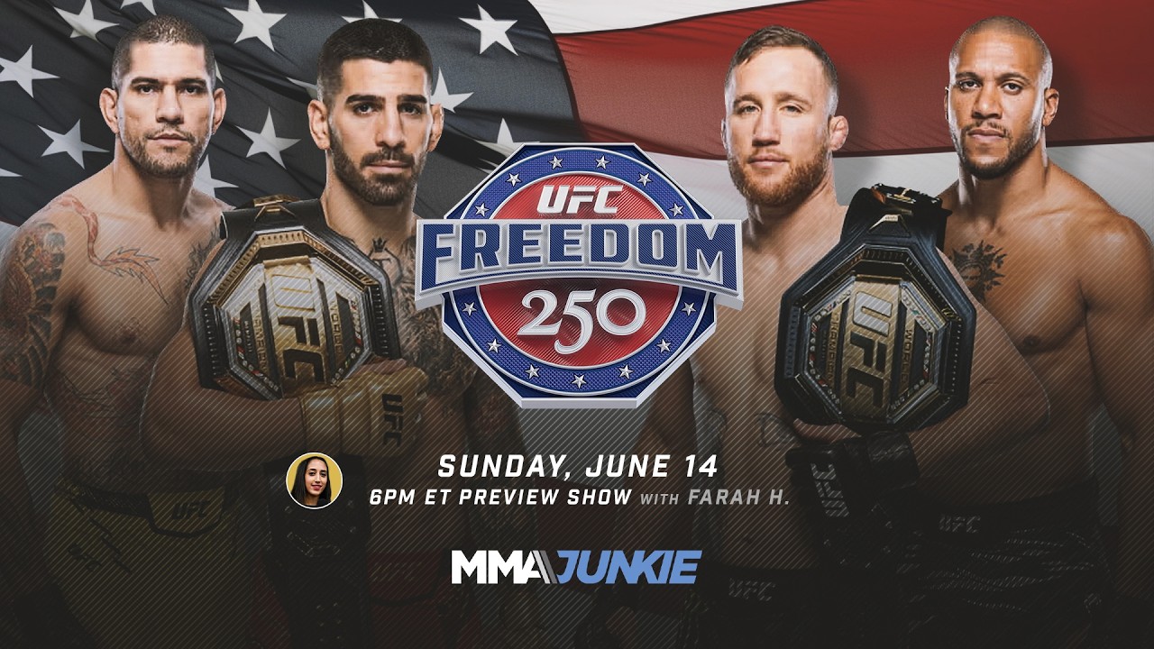UFC Freedom 250 preview show with Farah Hannoun | Sun. @ 6 p.m. ET