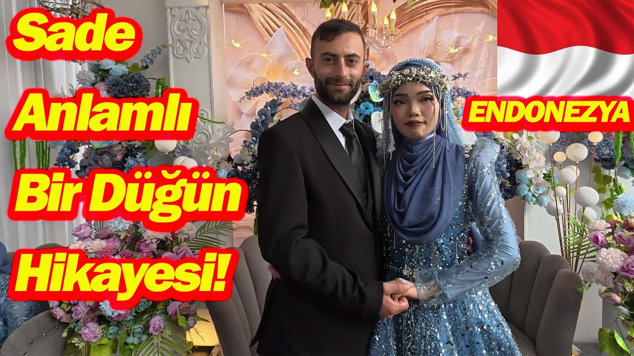 Endonezya’nın Kalbinde Buluşan Kültürler!-Sade ve Anlamlı Bir Düğün Hikayesi! #endonezya #nikah 