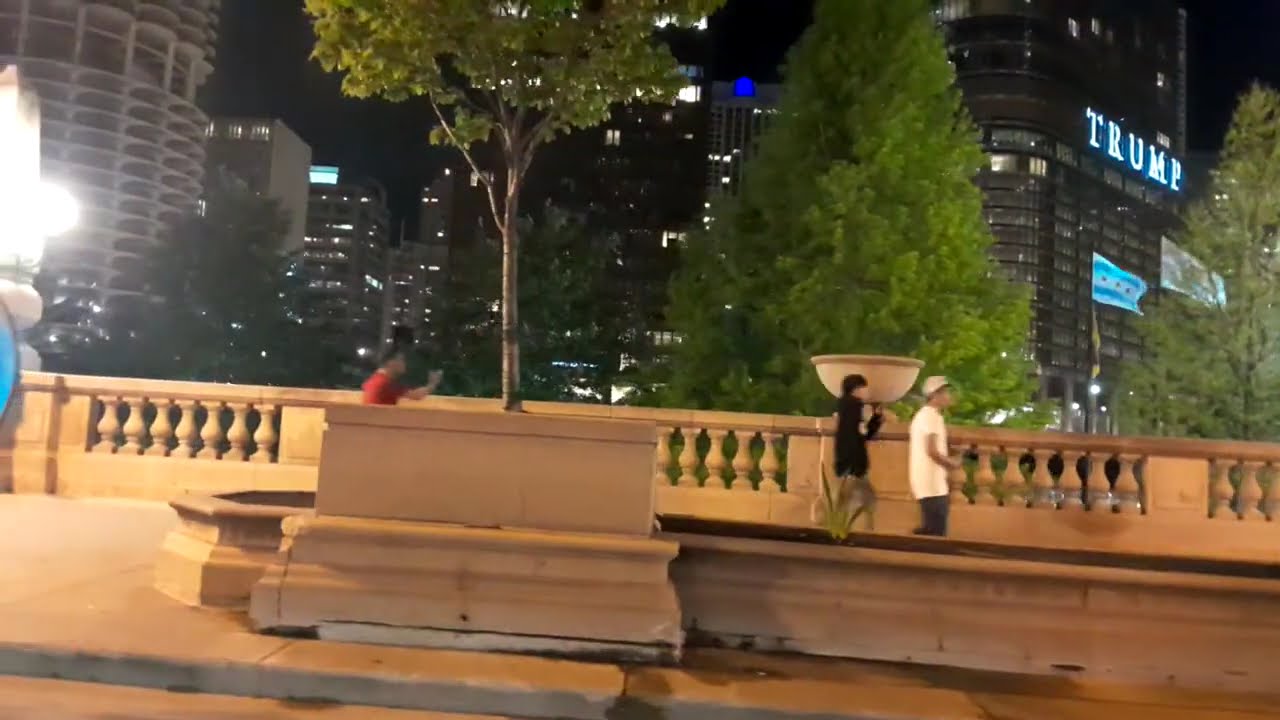 Night Time Drive in Chicago  | Drive thouugh Chicago | City in the Night