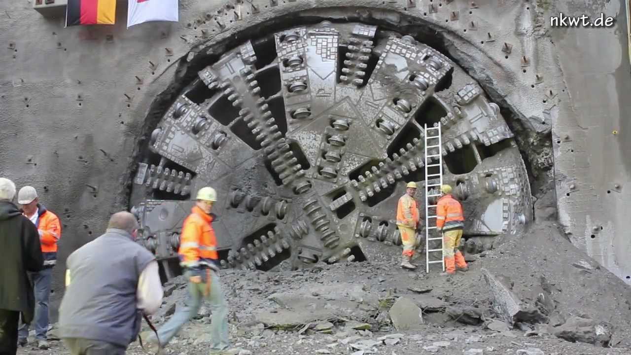 Durchschlag am Kaiser-Wilhelm-Tunnel in Cochem auf nkwt.de