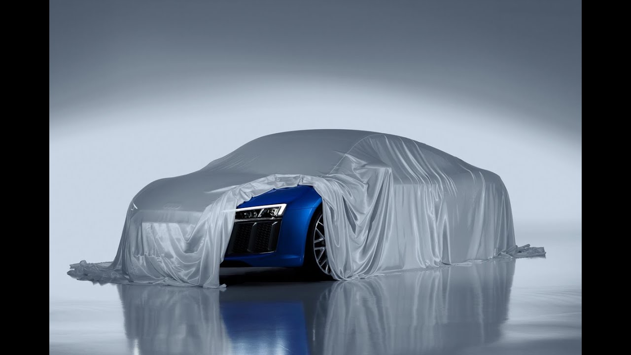 Neuer Audi R8 2015 verf&uuml;gt optional &uuml;ber Laser-Fernlicht...