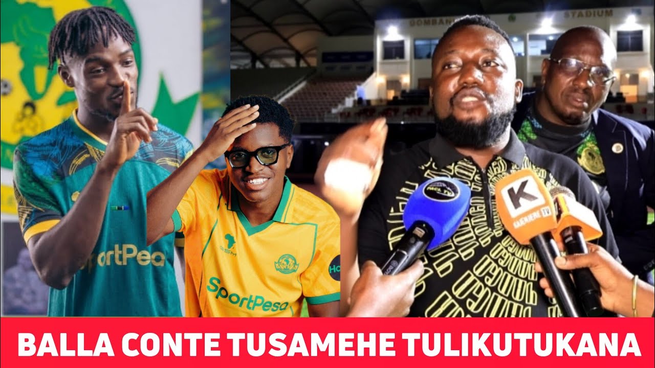 GOD YANGA ACHEKELEA UBINGWA/ BALLA CONTE TUSAMEHE MASHABIKI 