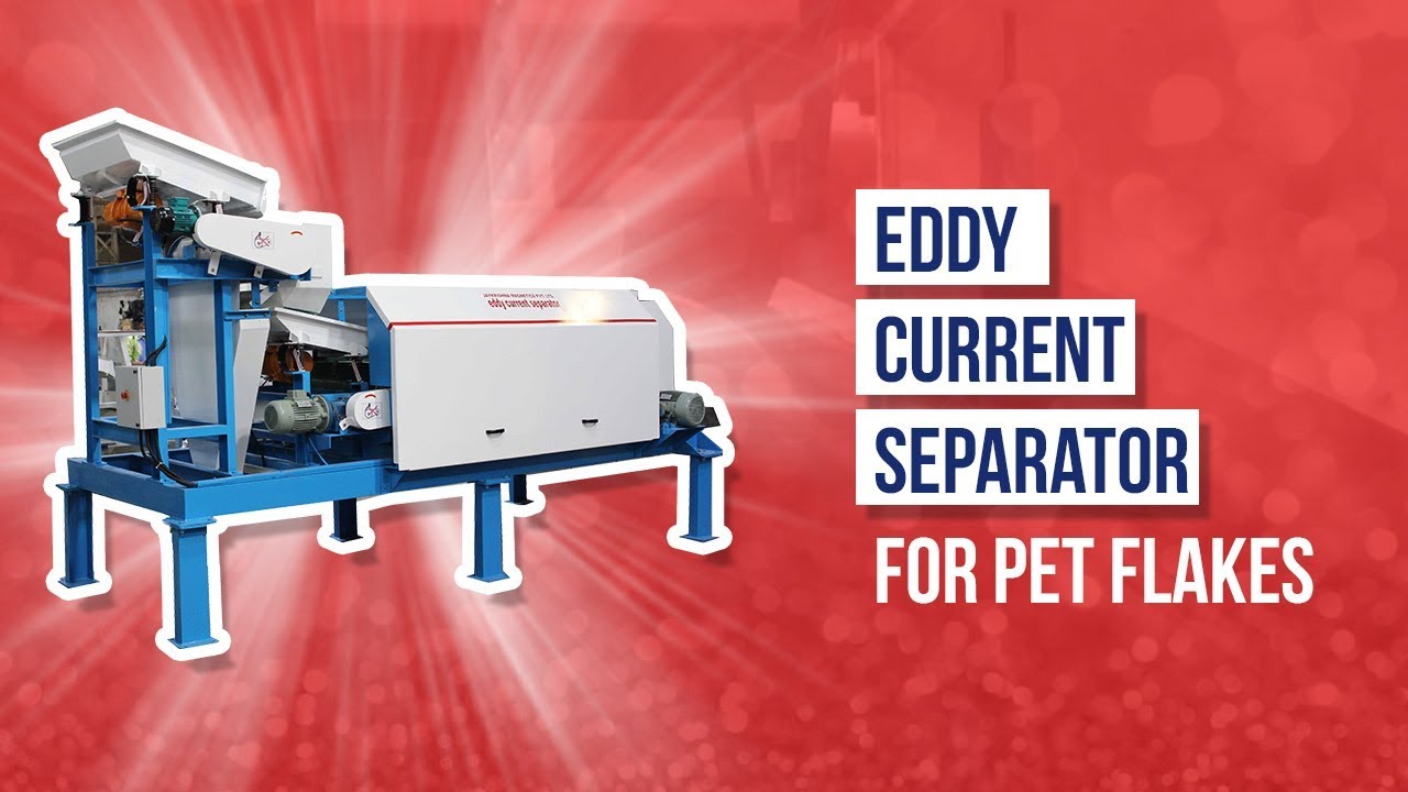 Eddy Current Separator For Pet Flakes - Jaykrishna Magnetics Pvt. Ltd.