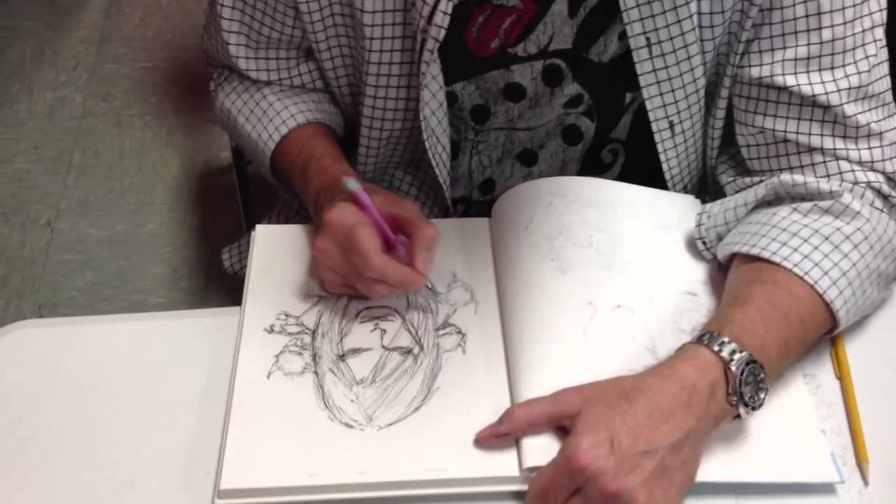 Marc Silvestri Jackie Estacado sketch