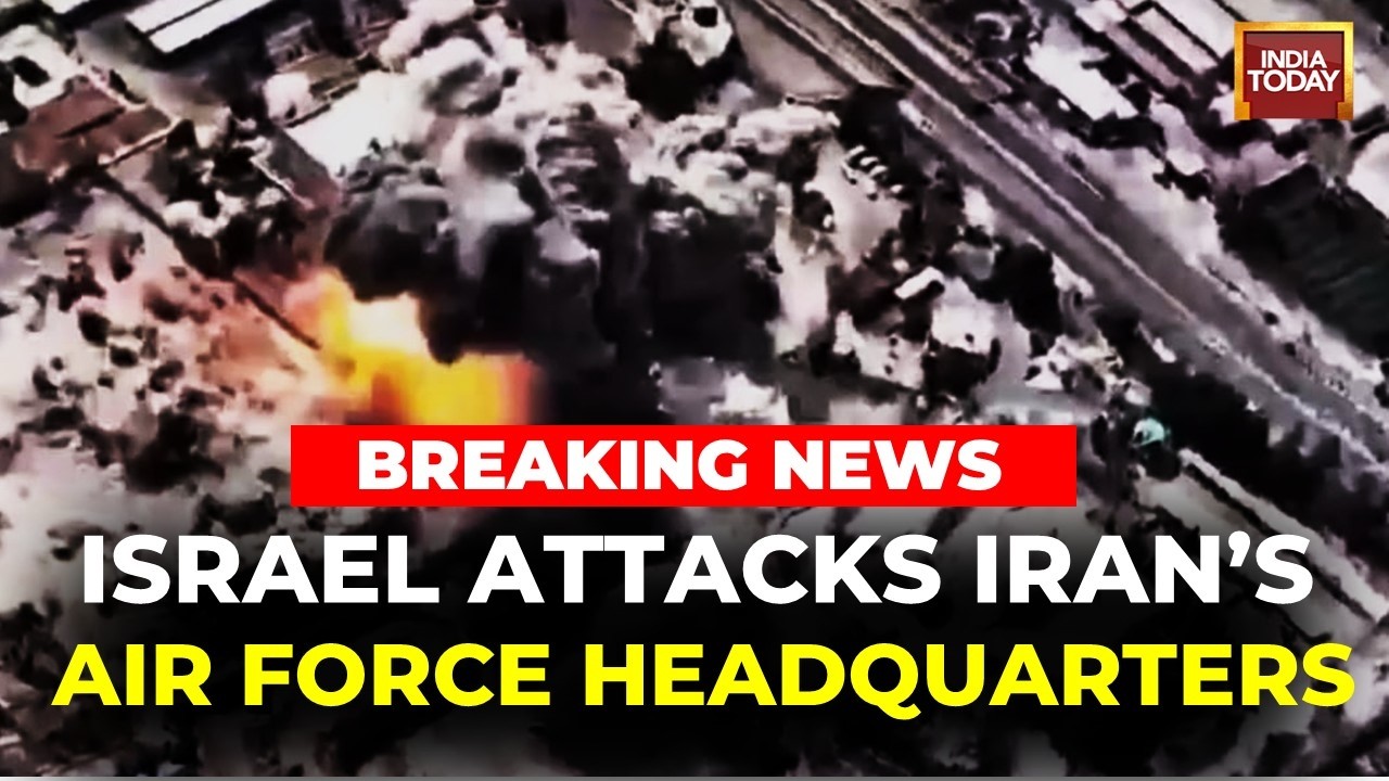 Israel Strikes Iran's Air Force Headquarters, Targets Revolutionary Guard Command Centre