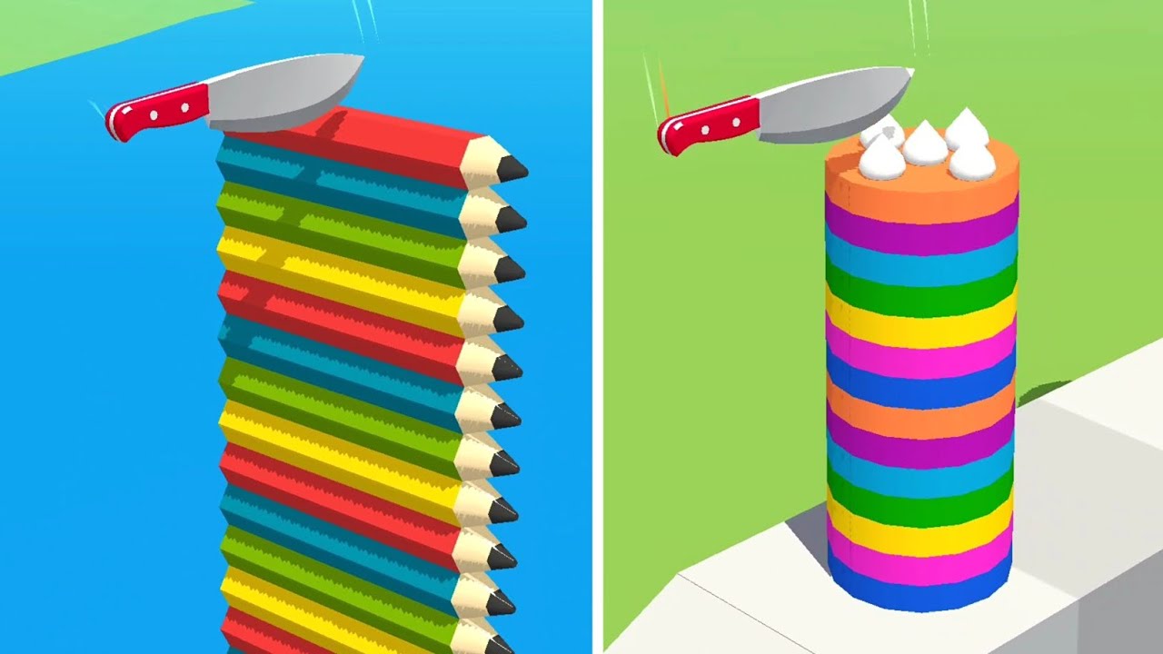 Slice It All Gameplay! Satisfying and Relaxing ASMR Slicing Gameplay Video NEW UPDATE