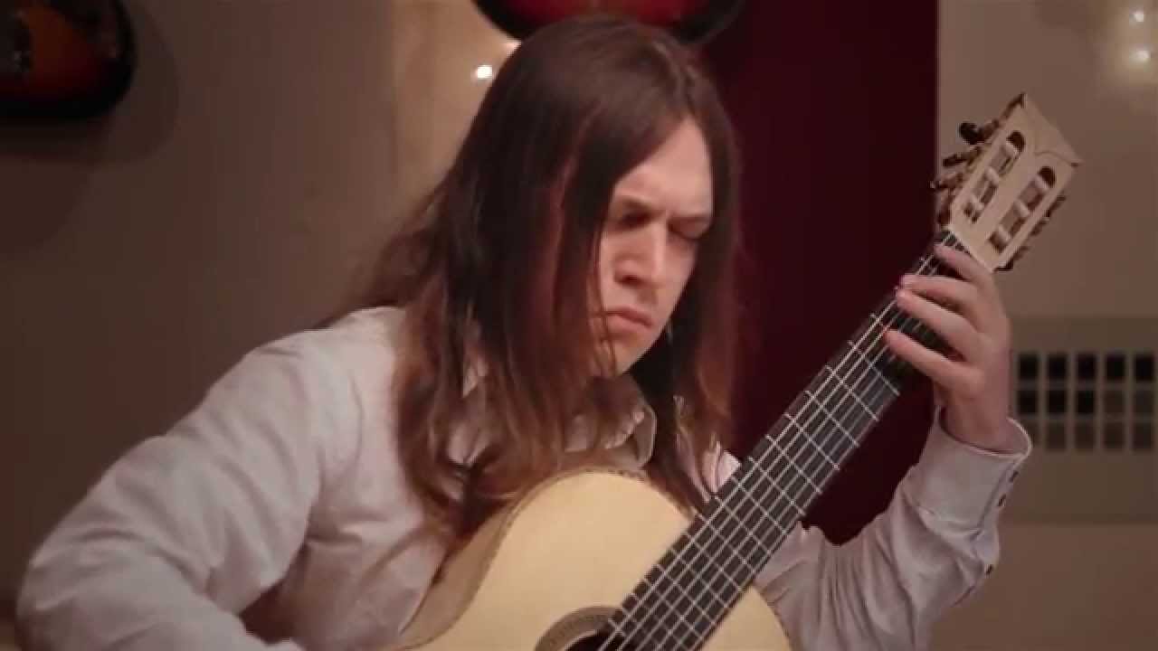 Classical Guitarist Jon Mendle performs La Rose by Mauro Giuliani