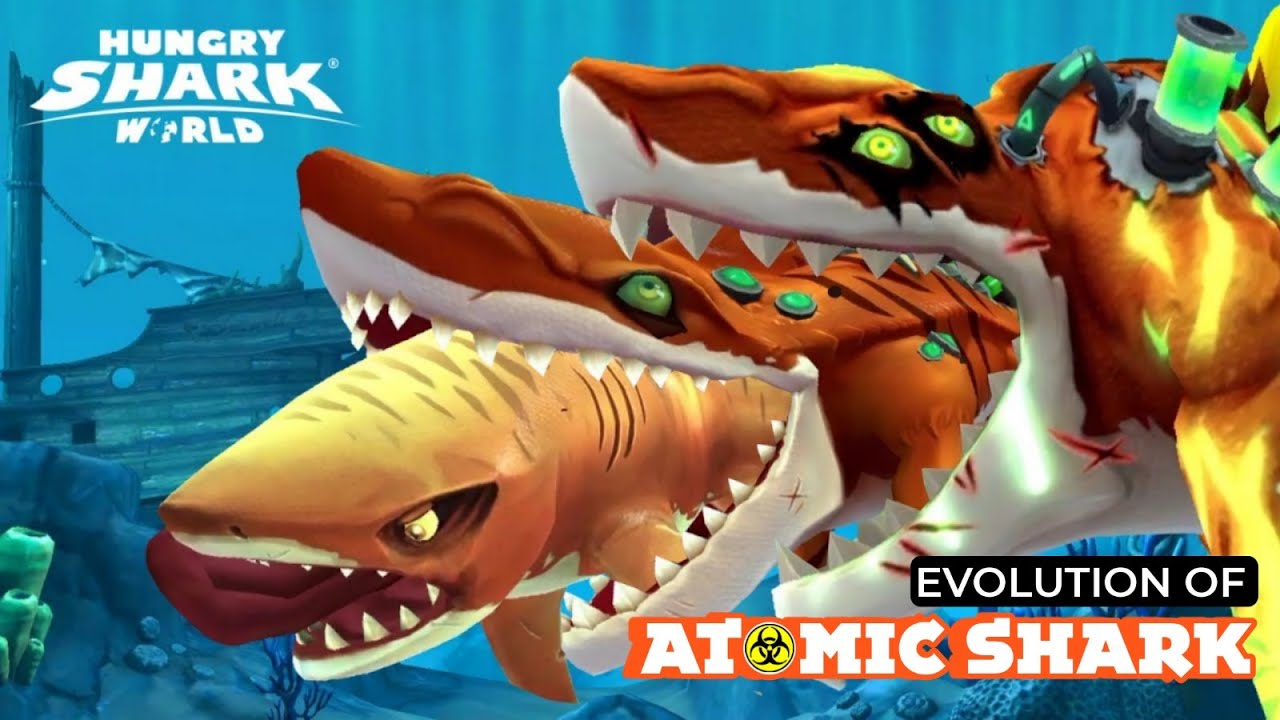 TIGER SHARK VS ATOMIC SHARK VS MELTDOWN (TRAILER AND GAMEPLAY) - Hungry Shark World