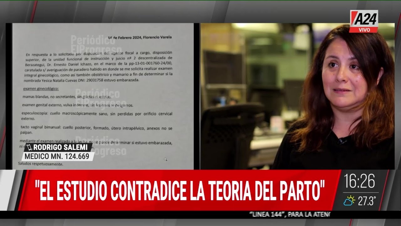 🚨 Caso Yésica Cuevas: 