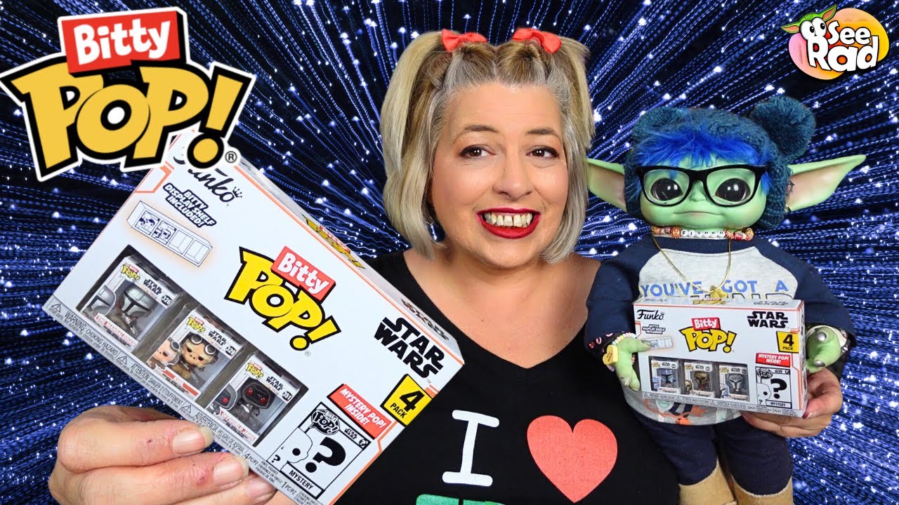 Unboxing The Funko Bitty Pops The Mandalorian Collection - Did We Get All Four Grogu Bitty Pops?