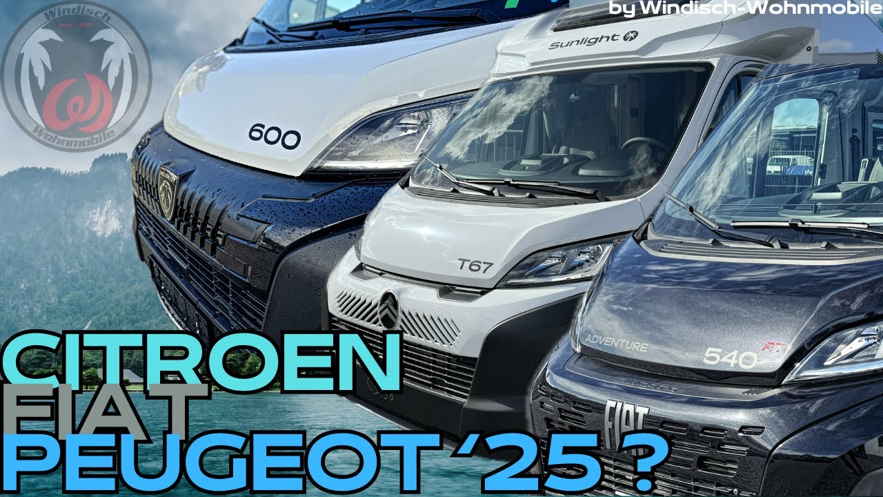❓FIAT PEUGEOT CITROEN ❓welcher darf es sein? Alle gleich oder doch unterschiedlich? Die Chassis 2025