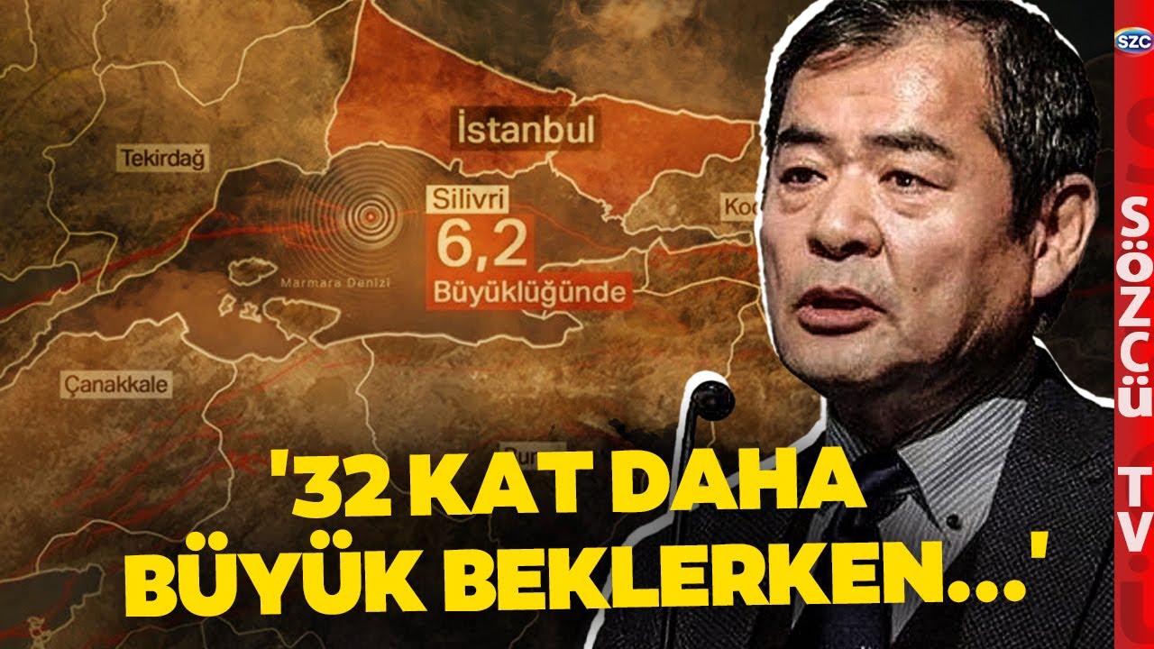 '32 Kat Daha Büyük Beklerken' Japon Deprem Uzmanı Moriwaki'den Uykuları Kaçıracak İstanbul Çıkışı