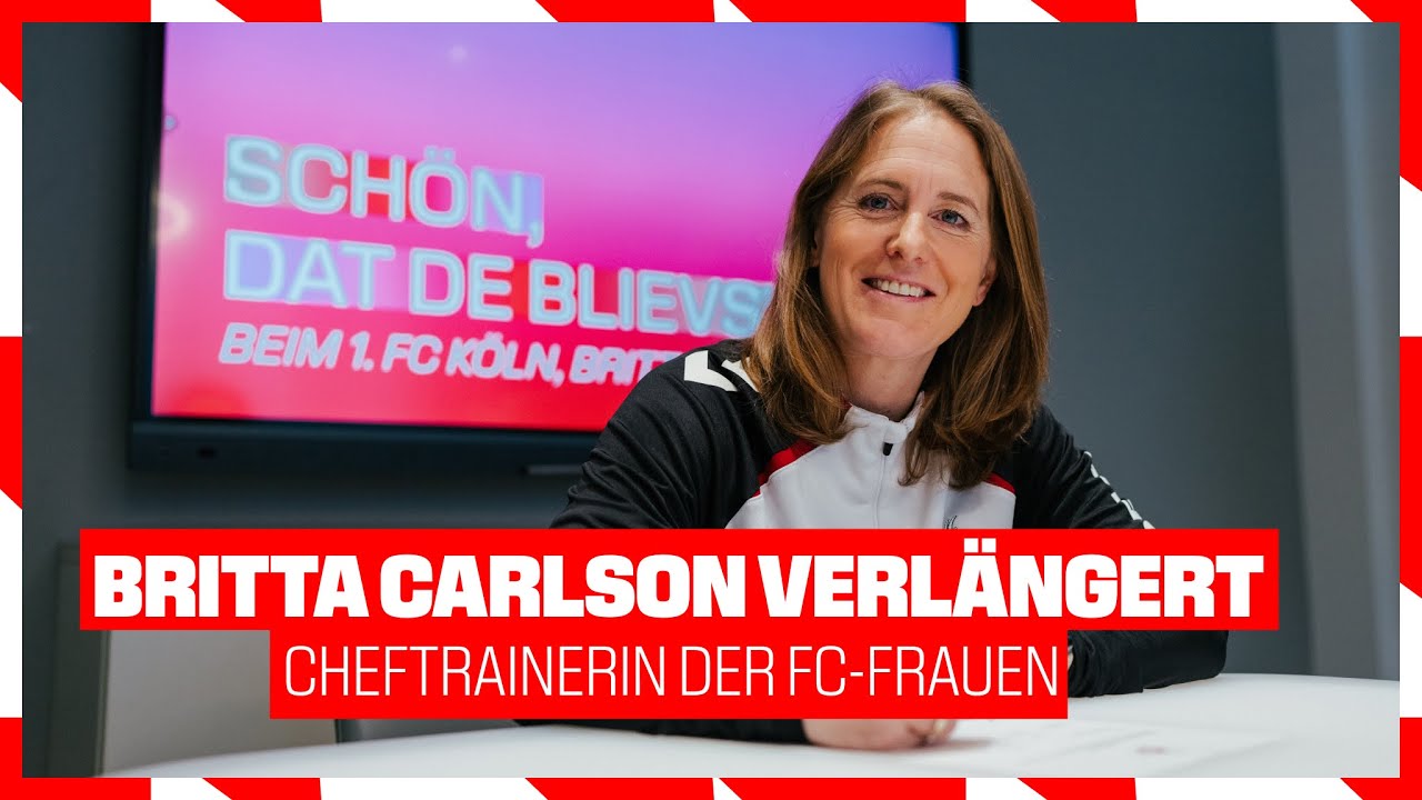 Cheftrainerin Britta Carlson verlängert beim 1. FC Köln | FC-Frauen