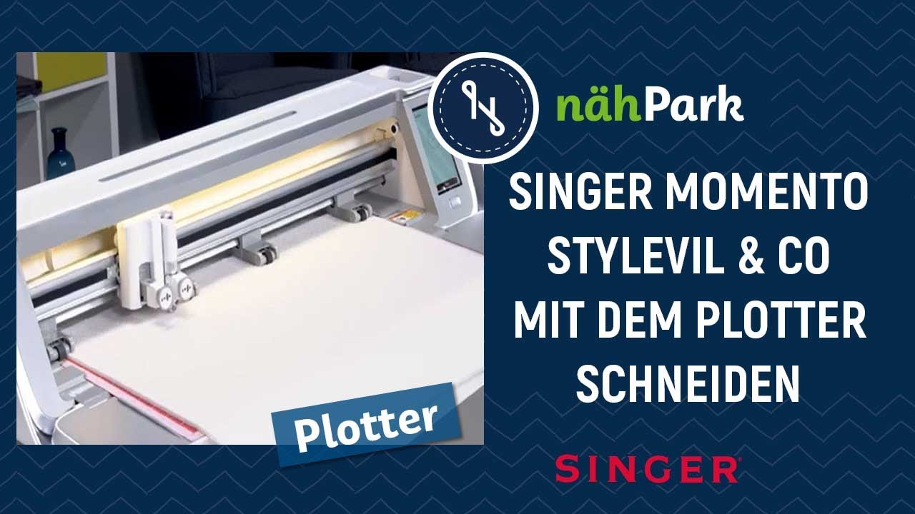 Singer Momento - Taschenvliese, wie Stylevil und Co mit dem Plotter schneiden