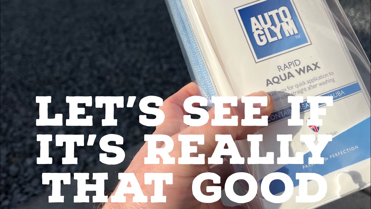 Autoglym rapid aqua wax review , it’s that easy to use