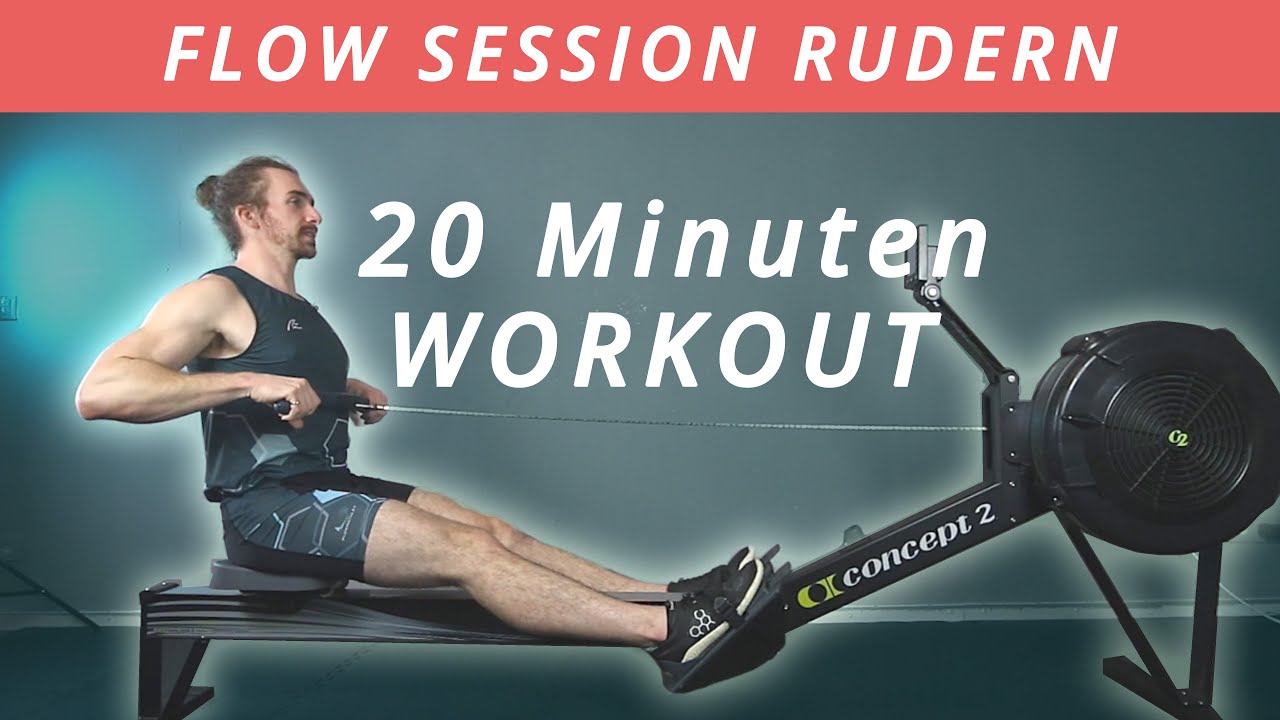RUDERGER&Auml;T TRAINING - 20 Min. Flow Session am Morgen f&uuml;r klaren Kopf und mehr Energie