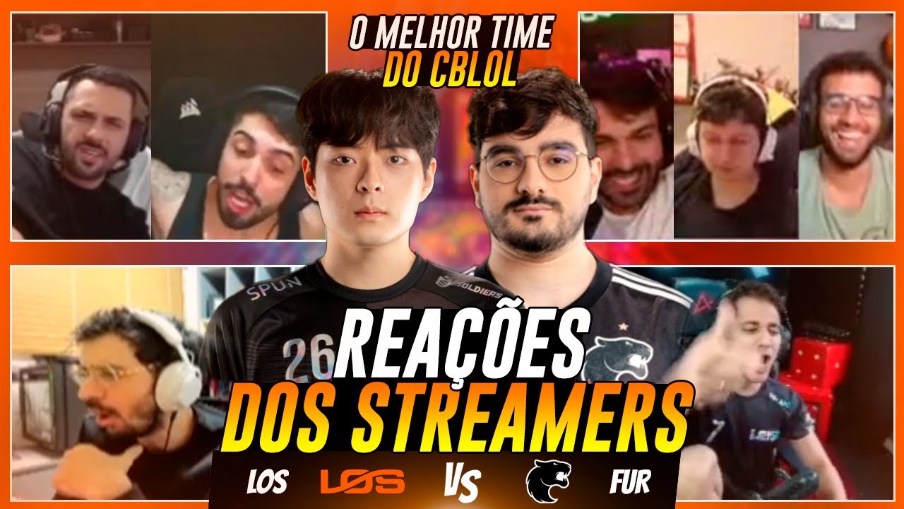 STREAMERS REAGEM ao MELHOR TIME DO CBLOL COM 4 SOLOADAS DO ZEST EM CIMA DO GUIGO em LOS x FURIA