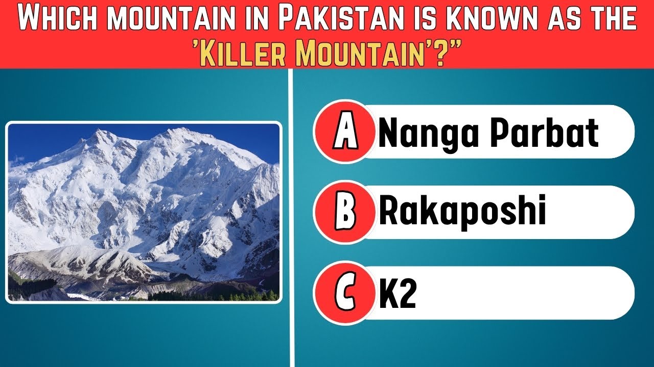 Насколько хорошо вы на самом деле знаете Пакистан? (Часть 2) Пройдите этот тест из 30 вопросов, ч...