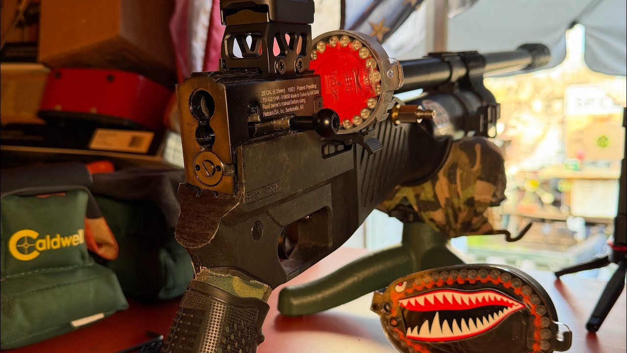 HATSAN BLITZ 1776 .25 -FULL AUTOMATIC 36” PISTOL!🤠🇺🇸🥇