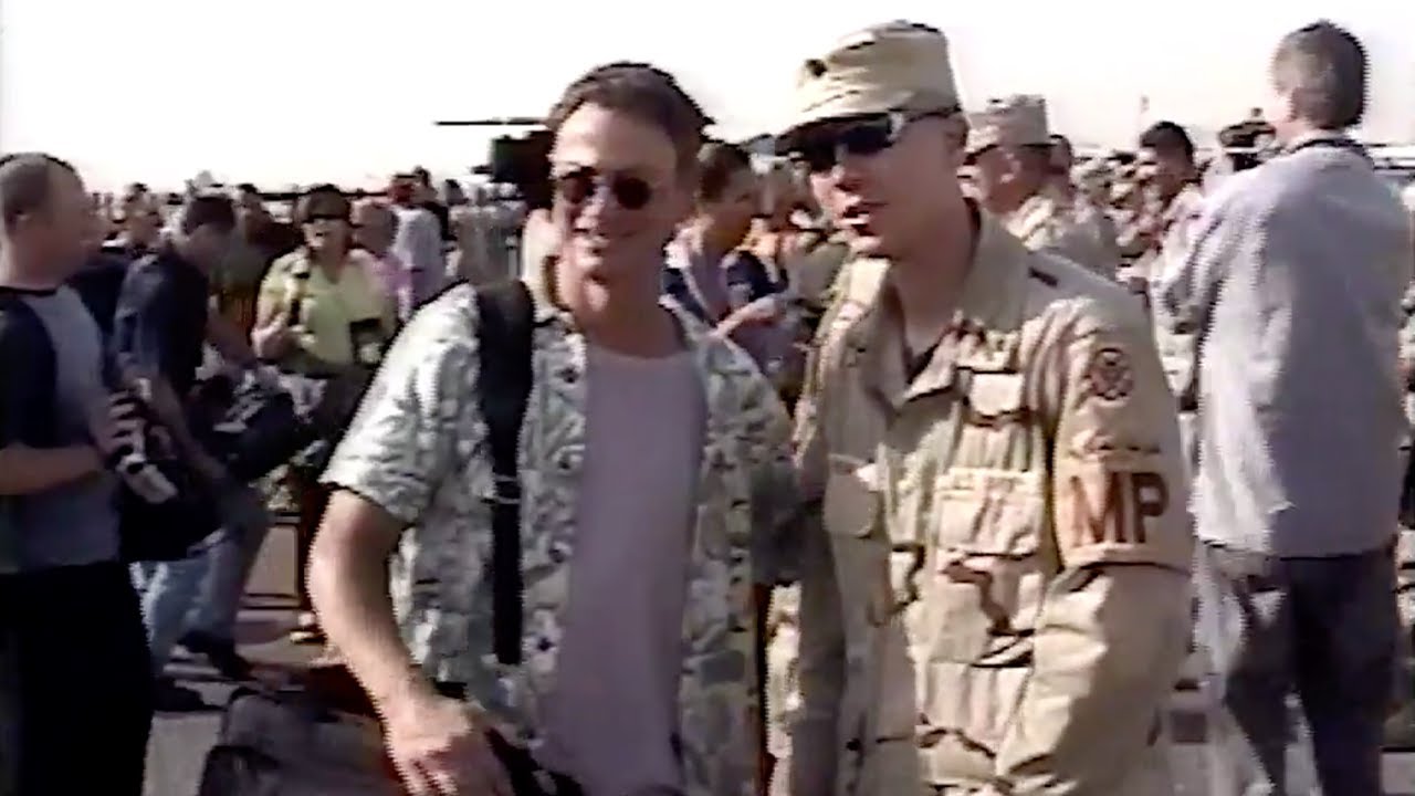 Gary Sinise's First USO Tour in Iraq (2003)