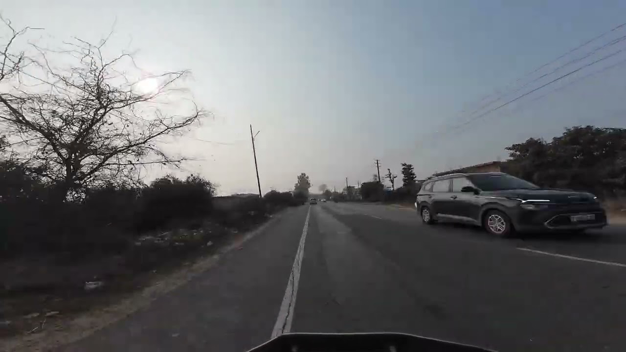 Timelapse moga Road with Yamaha 