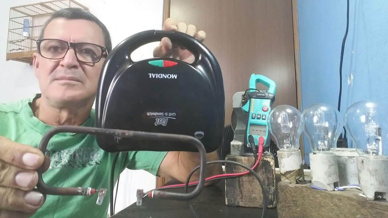 Macete Imperdível como testar Resistencia de Grill Sanduícheira.