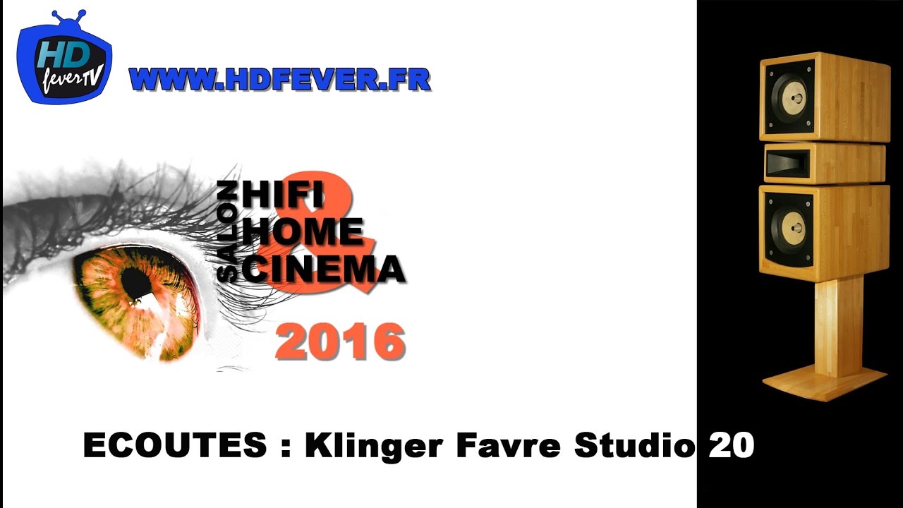 HDfever Salon HIFI & HOME CINEMA Luxembourg 2016 Klinger Favre Studio 20