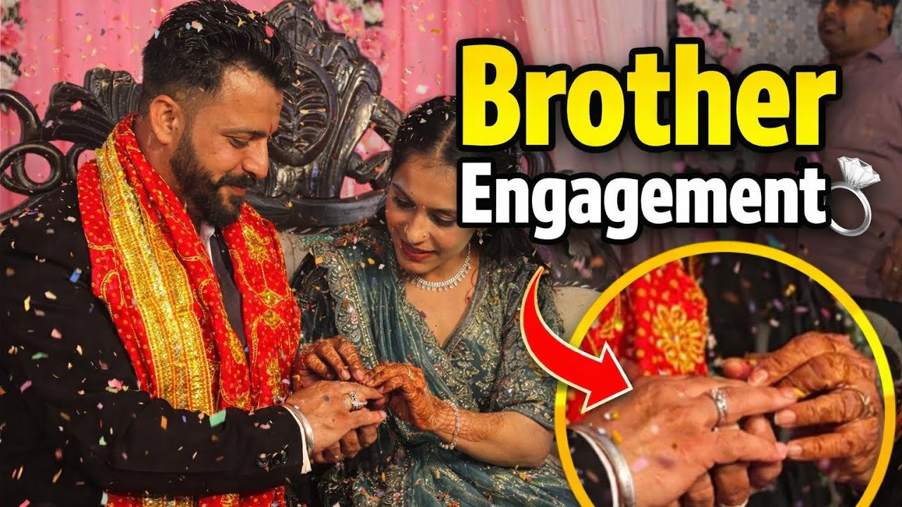 My Brother’s Engagement Vlog 💍 | Ring Ceremony & Family Celebration 🎉