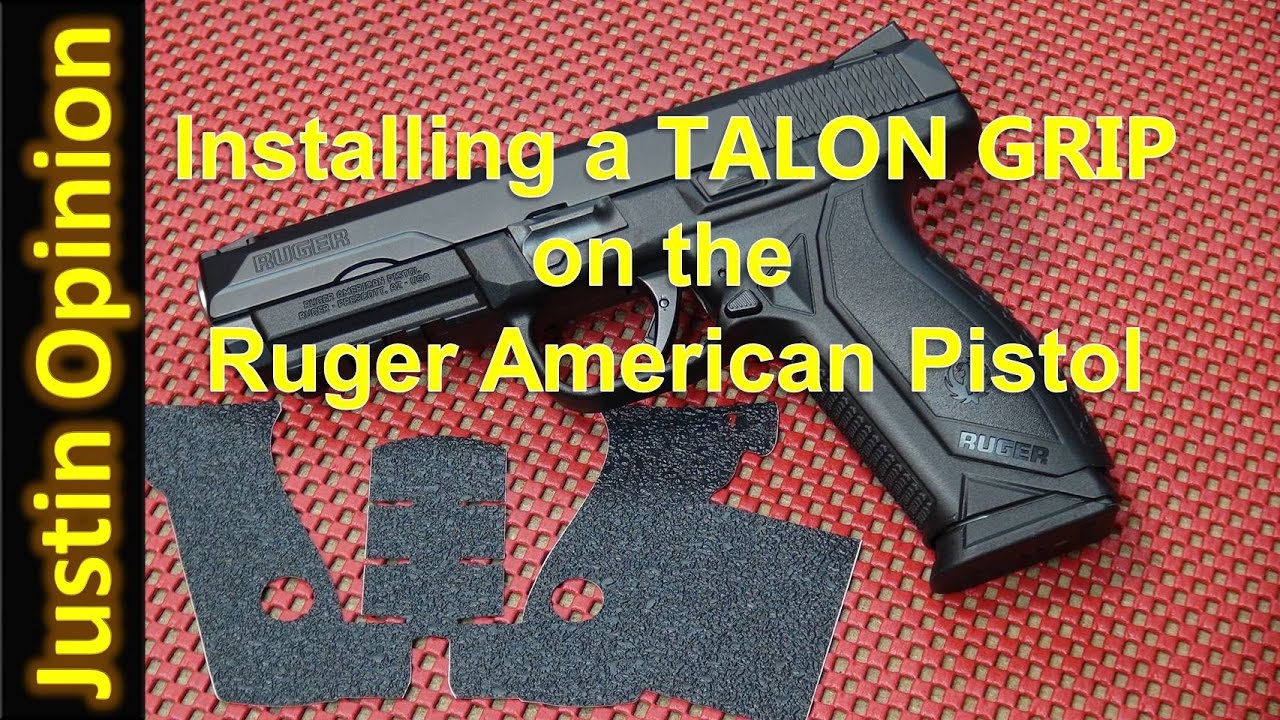 Talonizing the Ruger American Pistol