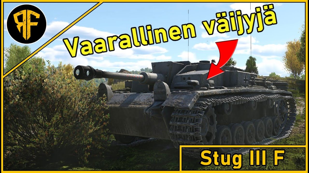 Väijymässä tänään: Stug III F #warthunder
