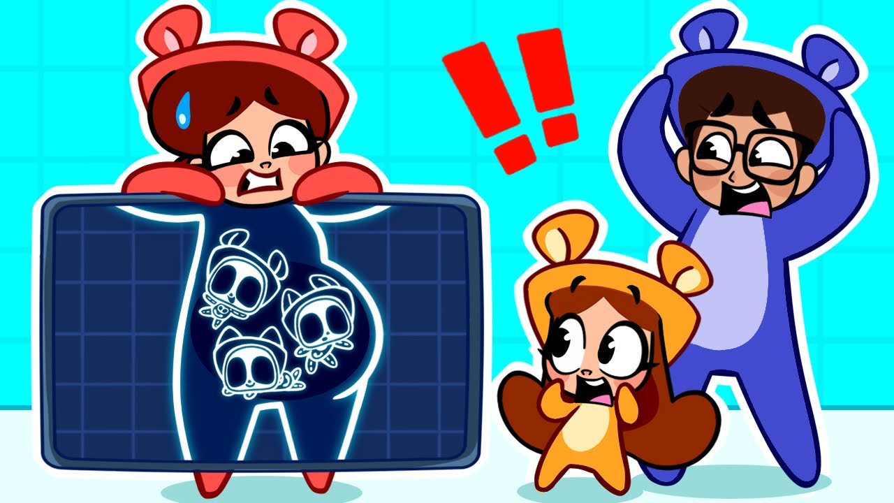 👶😍 Novo Pequeno Irmão! 😍 Como o Bebê Nasceu?!👶🤱 Mamãe Vai Ter um Bebê!🤰👶