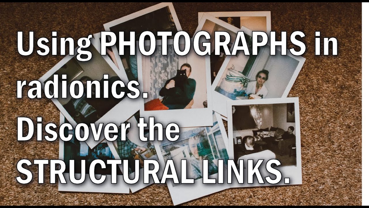 The use of photographs in radionics. The so-called structural links.