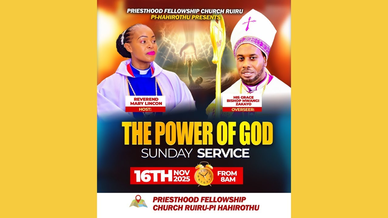 Priesthood Church Ruiru - Pi Hahirothu Sunday service