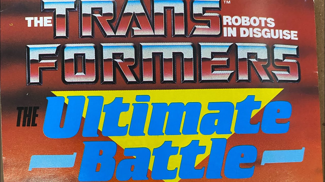 Transformers generation one toy checklist, flyer. G1 1986 The new leaders toyline poster