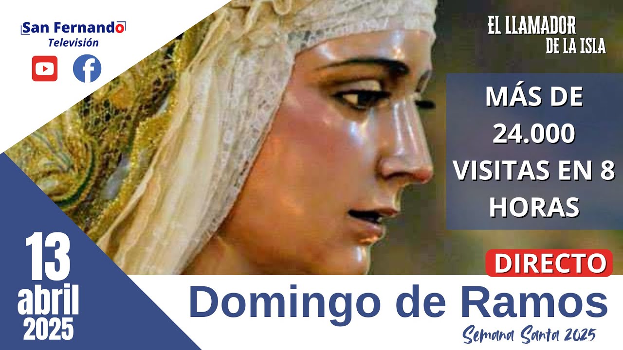 🔴 #REDIFUSIÓN | Domingo de Ramos | Semana Santa San Fernando 2025