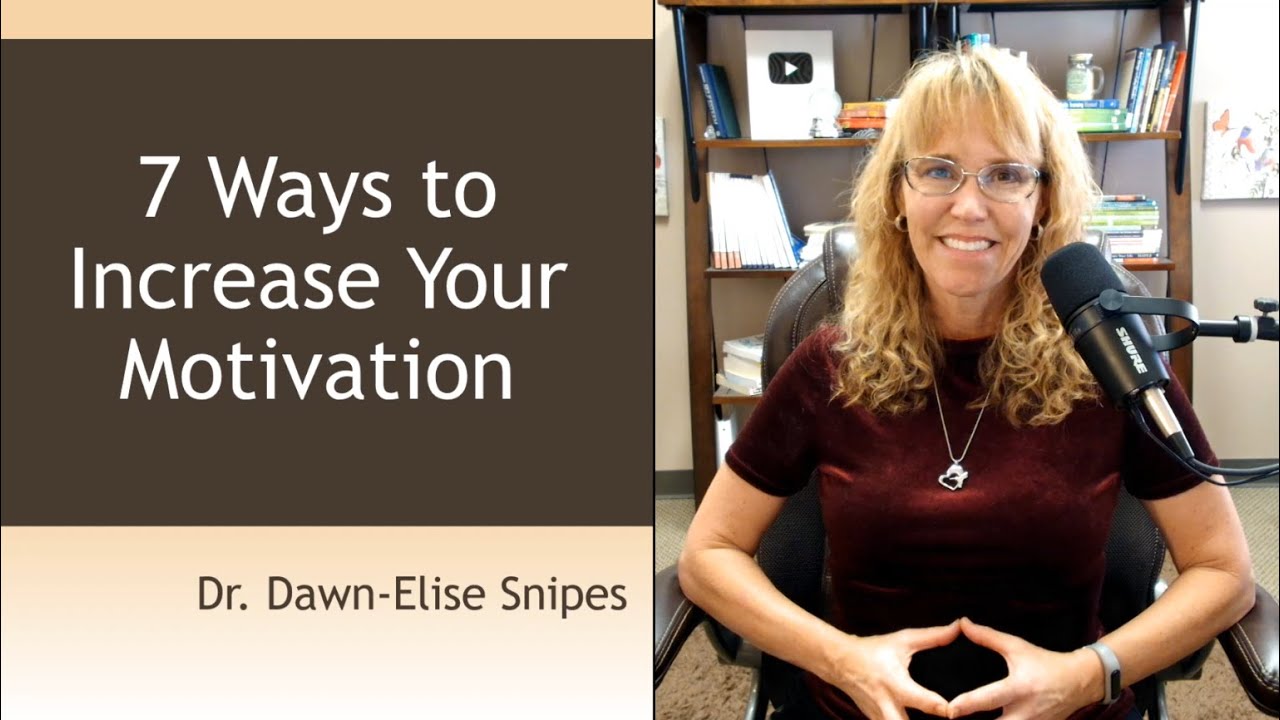 7 Tips to Increase Your Motivation | CBT Counseling and Self Help Tools