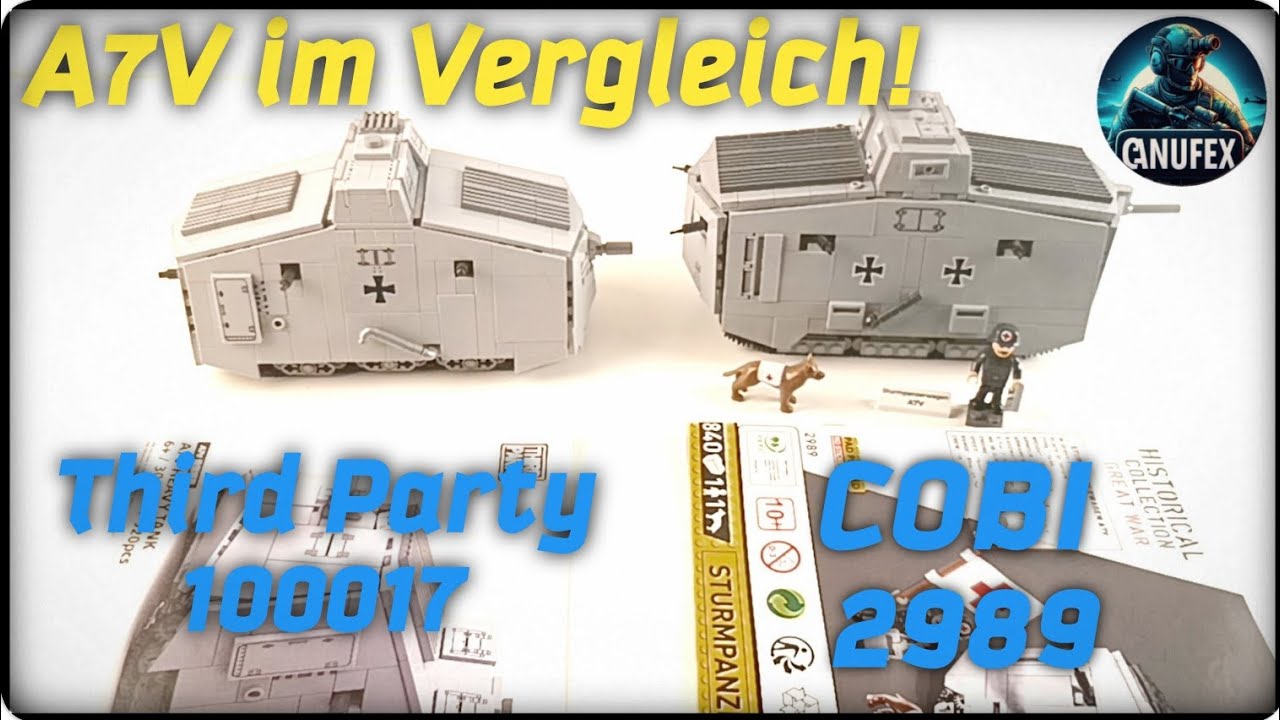 Lohnt sich der Vergleich noch? A7V von Third Party (100017) vs. COBI (2989)
