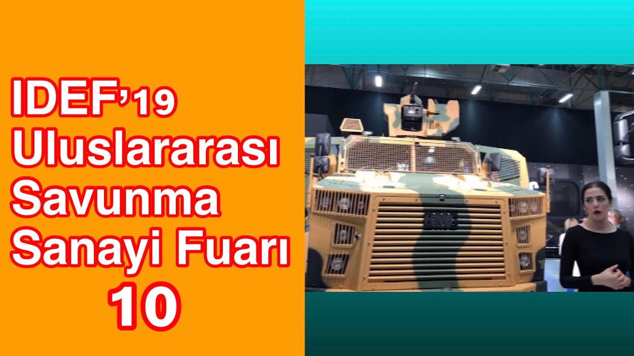 IDEF 2019 | CANLI | Savunma Sanayi Fuarı | VLOG | Ertan Turhan