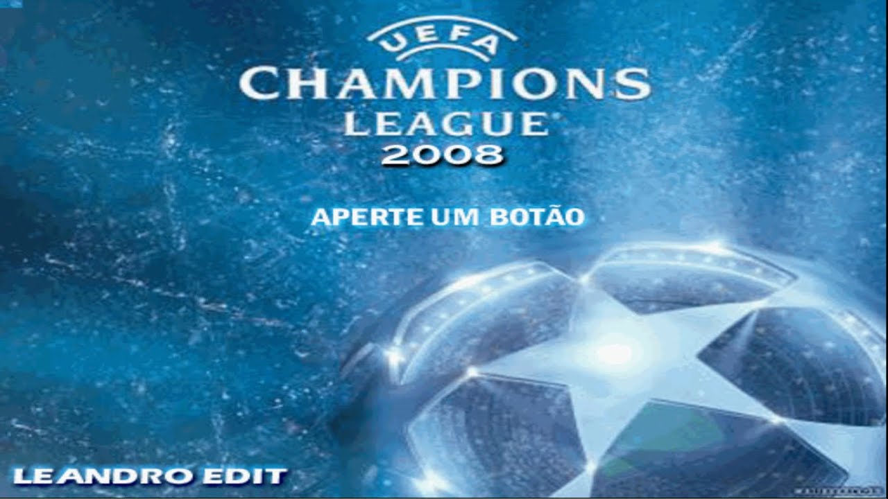 PES 2008 PS2 - Champions League 2007-08 season + Campeonato Brasileiro